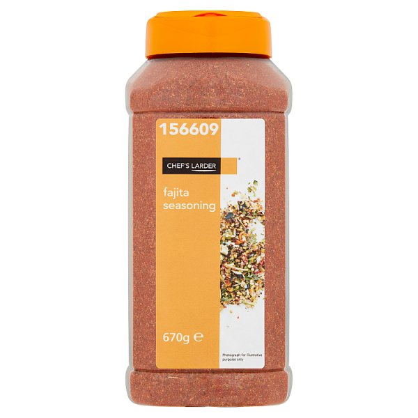 Chef's Larder Fajita Seasoning 670g (Pack of 6)