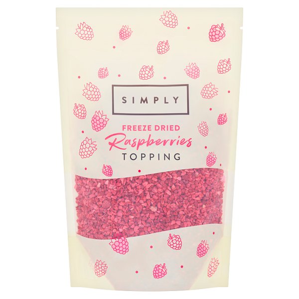 Simply Freeze Dried Raspberries Toppings 150g