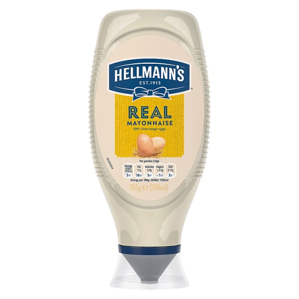Hellmann's Condiment Real Mayonnaise 750 ml (Pack of 6)