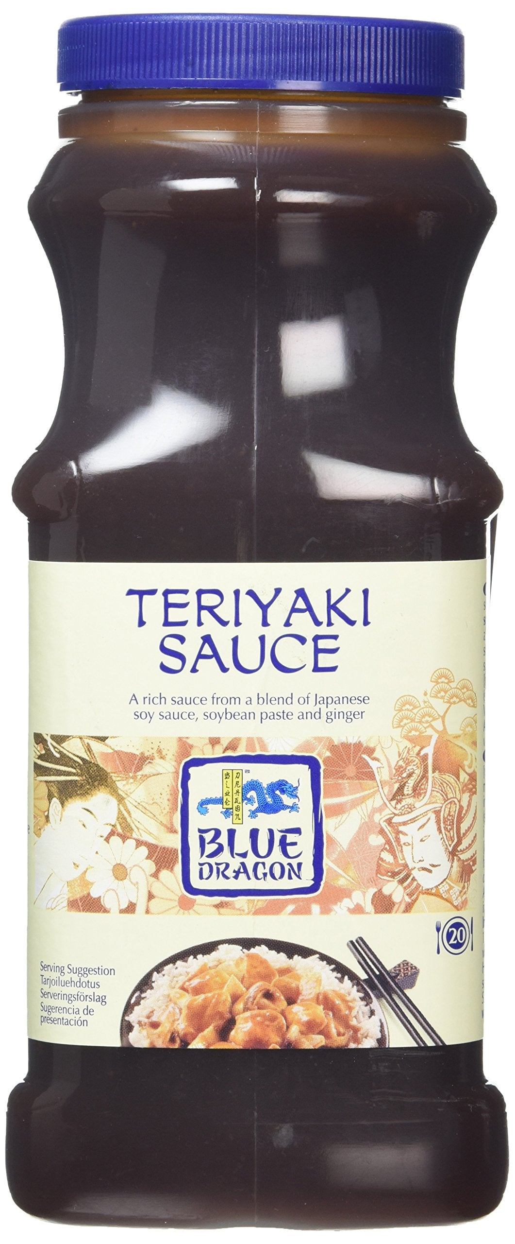 Blue Dragon Teriyaki Sauce 1L (Pack of 6)