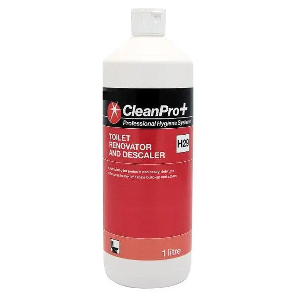 CleanPro+ Toilet Renovator and Descaler H29 1 Litre (Pack of 6)