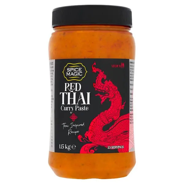 Spice Magic Red Thai Curry Paste 1.15kg (Pack of 4)