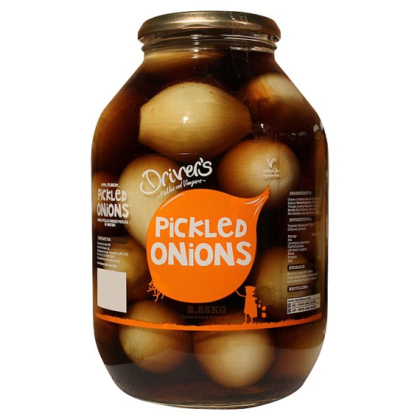 Driver's Pickled Onions 2.25kg (Pack of 4)