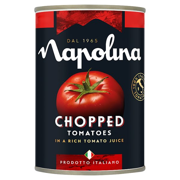Napolina Chopped Tomatoes 400g (Pack of 12)
