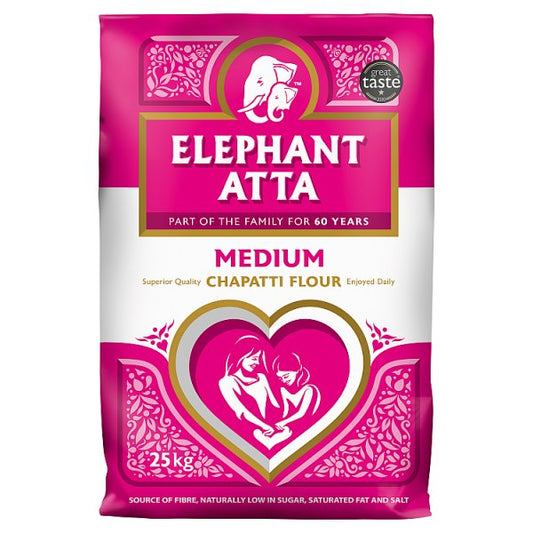 Elephant Atta Medium Chapatti Flour 25kg