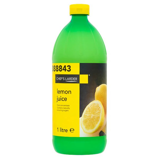 Chef's Larder Lemon Juice 1 Litre (Pack of 6)