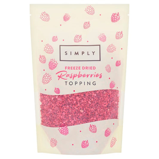 Simply Freeze Dried Raspberries Toppings 150g