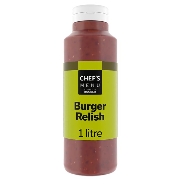 Chef's Menu Burger Relish 1 Litre