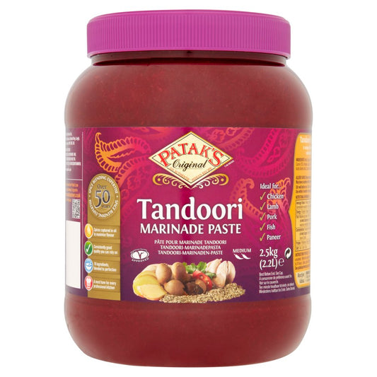 Patak's Original Tandoori Marinade Paste 2.5kg (Pack of 2)
