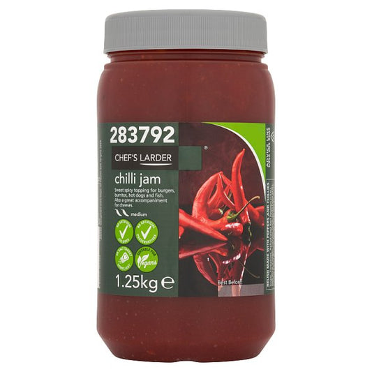 Chef's Larder Chilli Jam 1.25kg (Pack of 6)