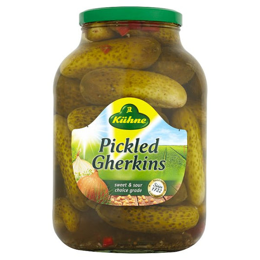 Kühne Pickled Gherkins 2450g (Pack of 4)