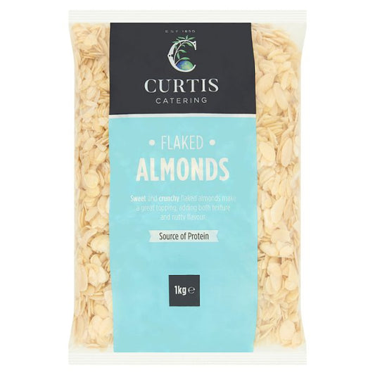 Curtis Catering Flaked Almonds 1kg (Pack of 6)