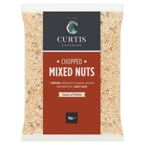 Curtis Catering Chopped Mixed Nuts 1kg (Pack of 6)