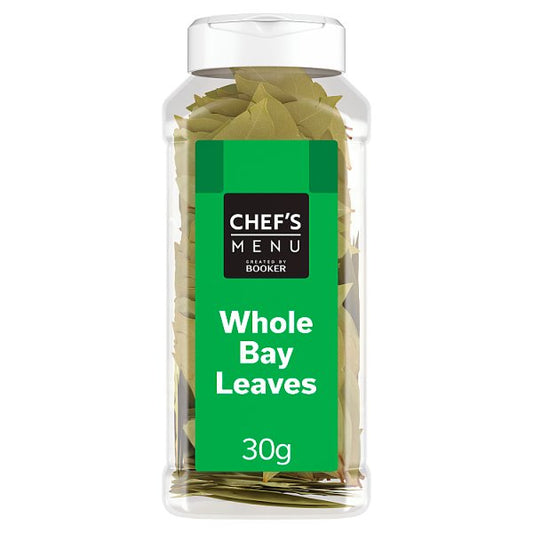 Chef's Menu Whole Bay Leaves 30g (Pack of 6)