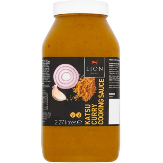 Lion Katsu Curry Cooking Sauce 2.27 Litres (Pack of 2)