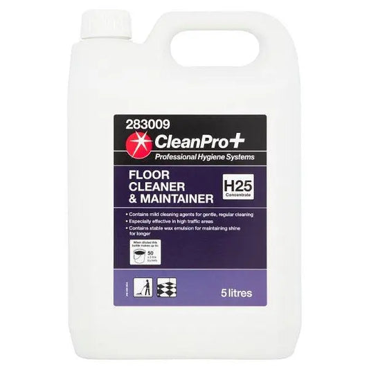 CleanPro+ Floor Cleaner & Maintainer H25 Concentrate 5 Litres (Pack of 2)