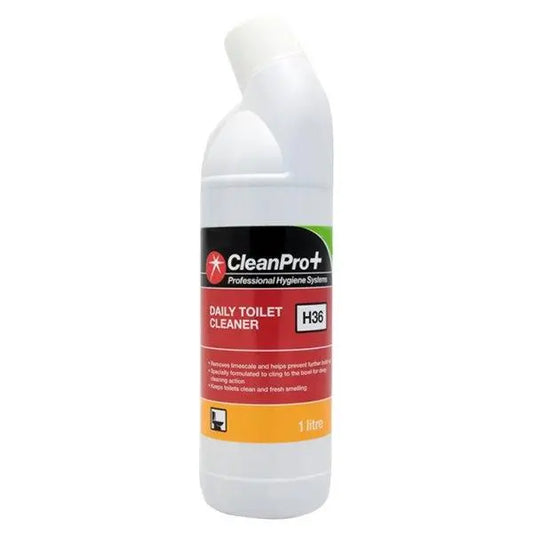 CleanPro+ Daily Toilet Cleaner H36 1 Litre (Pack of 6)