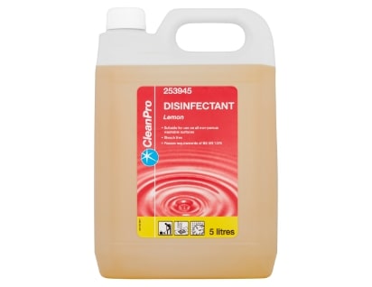 CleanPro Disinfectant Lemon 5 Litres (Pack of 2)