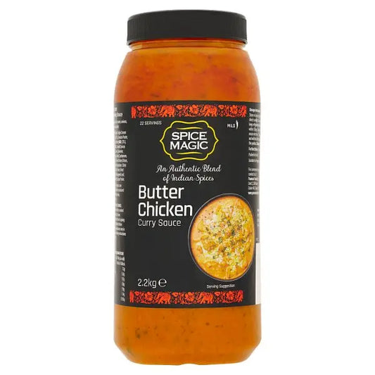 Spice Magic Butter Chicken Curry Sauce 2.2kg (Pack of 4)