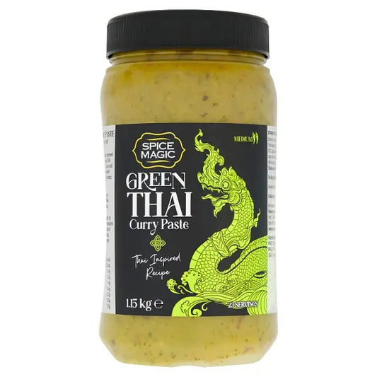 Spice Magic Green Thai Curry Paste 1.15kg (Pack of 4)