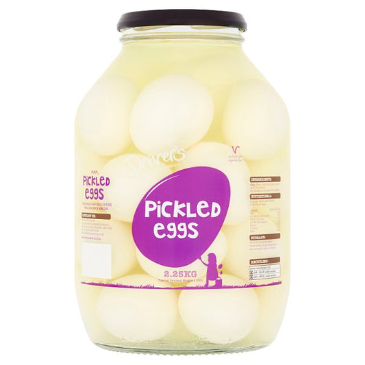 Driver's Foods Pickled Eggs 2.25kg (Pack of 4)