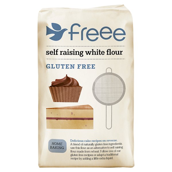 FREEE Gluten Free Self Raising White Flour 1kg (Pack of 5)