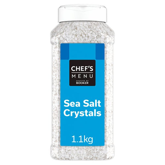 Chef's Menu Sea Salt Crystals 1.1kg (Pack of 6)