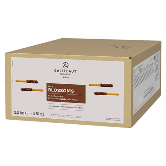 Callebaut Blossoms Milk Chocolate 2.5kg
