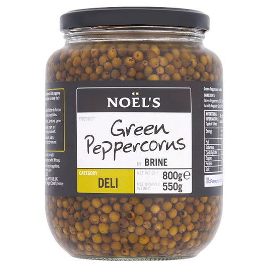 Noel's Green Peppercorns in Brine 800g