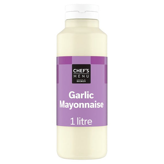 Chef's Menu Garlic Mayonnaise 1 litre (Pack of 6)