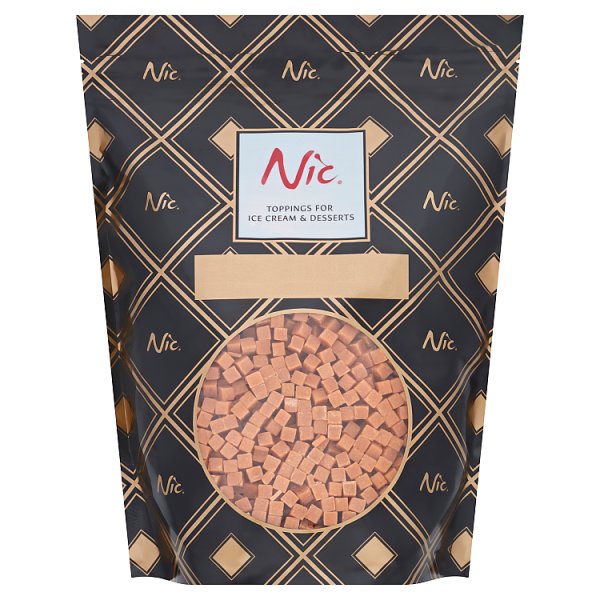 Nic Caramel Mini Fudge Cubes 1kg